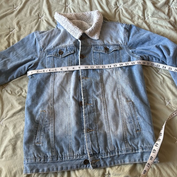 Sherpa Lining Jean Jacket - Picture 5 of 7